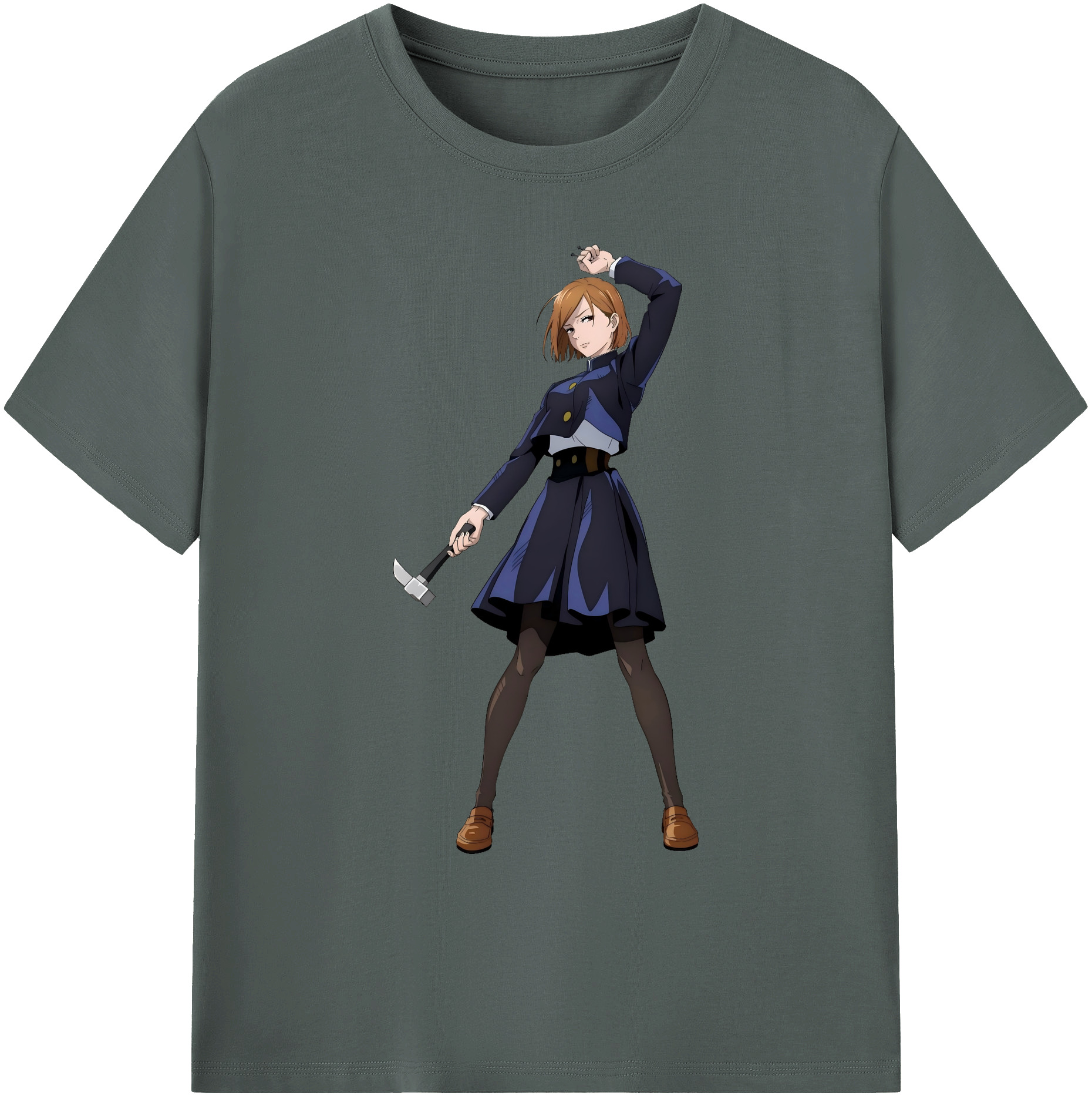 （画像用） 呪術廻戦 Jujutsu Kaisen 綿100％ メンズ半袖Tシャツ｜肌触りやわらか＆通気性
